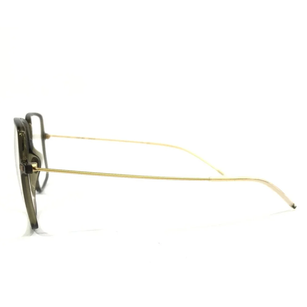 lool Eyewear Eyeglasses Frames ELORA GRGD Green Gold Clear Olive 54-14-145